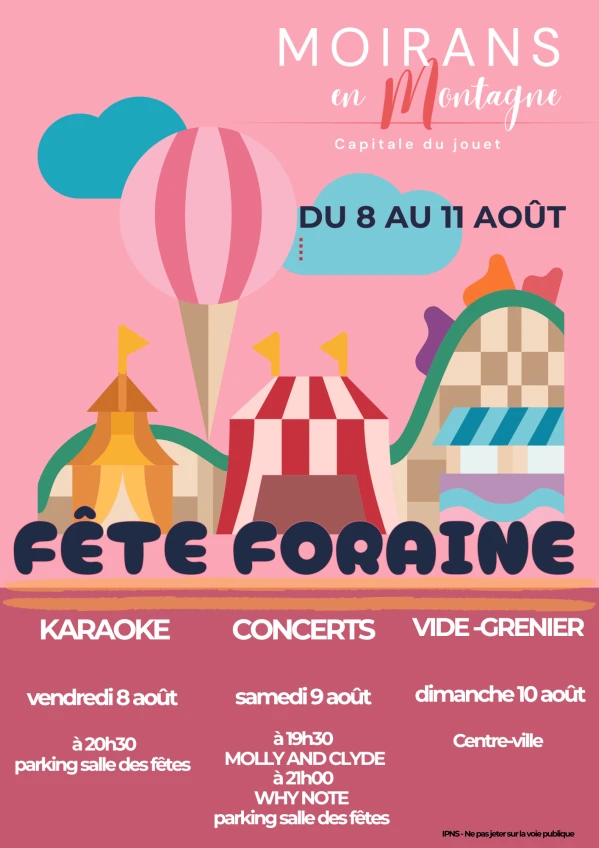Fête de Moirans-en-Montagne