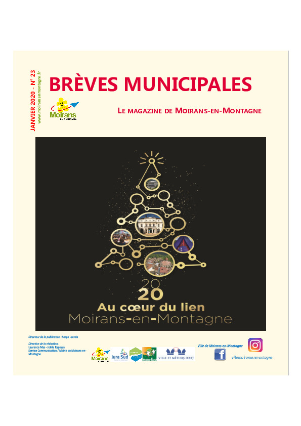 Aperçu du compte rendu du Bulletin municipal de Janvier 2020