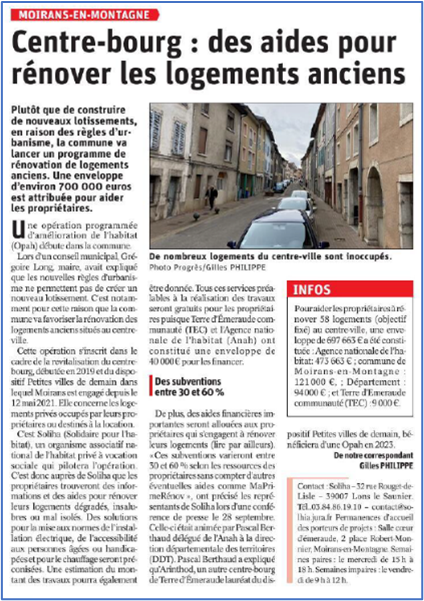 Article Le Progrès